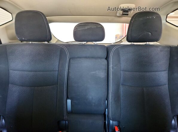 5N1AZ2MG2JN190848 2018 NISSAN MURANO Red უკანა სავარძლების ხედი