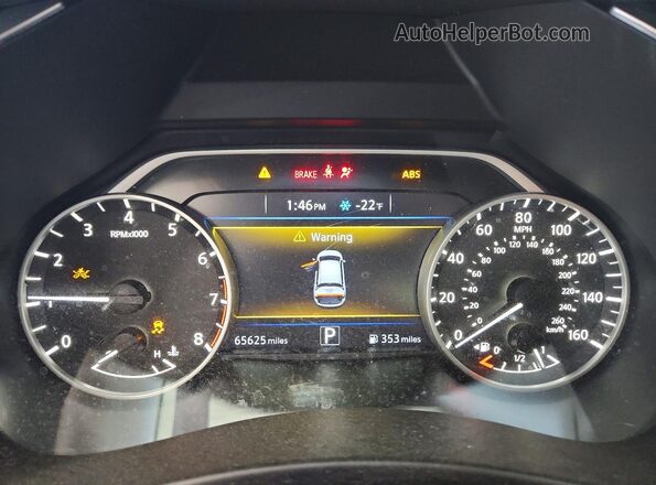 5N1AZ2MG2JN190848 2018 NISSAN MURANO Red ხელსაწყოთა პანელის ხედი