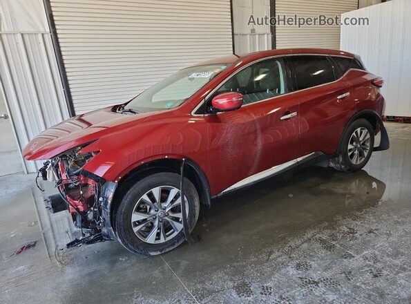 5N1AZ2MG2JN190848 2018 NISSAN MURANO Red 