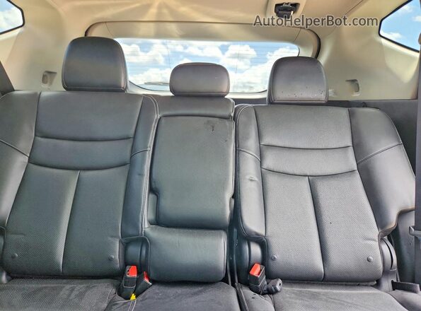 5N1AZ2MG4GN167659 2016 NISSAN MURANO Gray Rear seats view