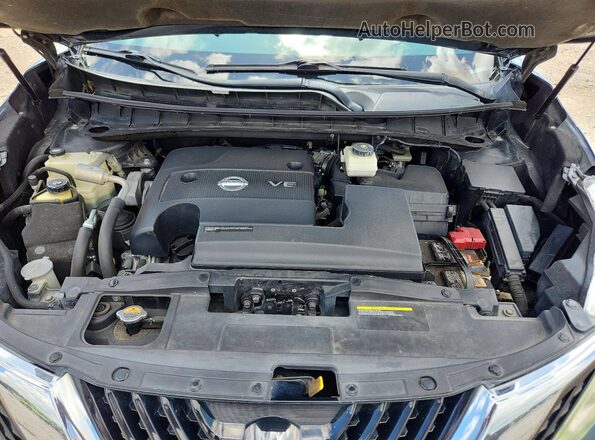 5N1AZ2MG4GN167659 2016 NISSAN MURANO Gray Engine compartment view