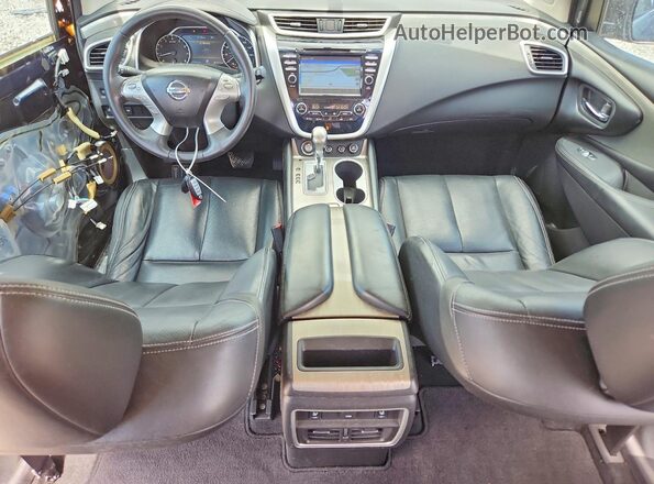 5N1AZ2MG4GN167659 2016 NISSAN MURANO Gray Dashboard view