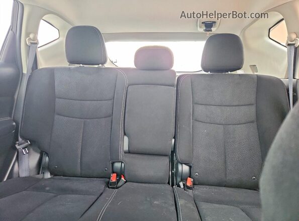5N1AZ2MG4HN114686 2017 NISSAN MURANO Brown უკანა სავარძლების ხედი