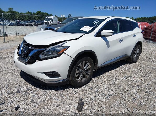 5N1AZ2MG5JN128148 2018 NISSAN MURANO White Передня ліва чверть