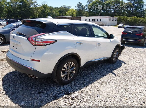 5N1AZ2MG5JN128148 2018 NISSAN MURANO White Задня права чверть