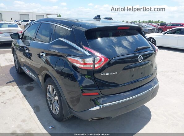 5N1AZ2MG5JN130563 2018 NISSAN MURANO Черный Задняя левая четверть