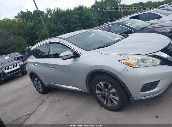 5N1AZ2MG7HN108753 2017 NISSAN MURANO Серебряный Вид задней части салона