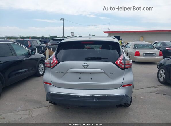 5N1AZ2MG7HN108753 2017 NISSAN MURANO Серебряный 