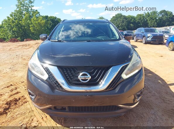 5N1AZ2MG8JN108685 2018 NISSAN MURANO Black Instrument cluster view