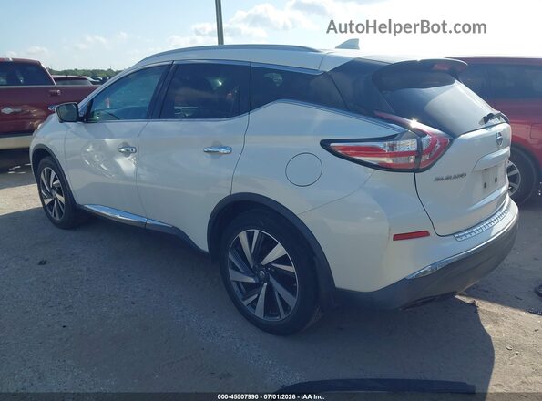 5N1AZ2MG8JN123736 2018 NISSAN MURANO White Задня ліва чверть
