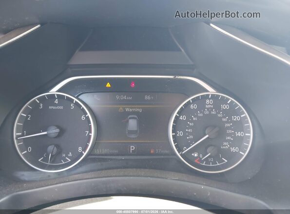 5N1AZ2MG8JN123736 2018 NISSAN MURANO White Вид задніх сидінь