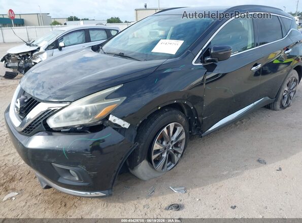 5N1AZ2MG9JN110414 2018 NISSAN MURANO Черный Вид спереди