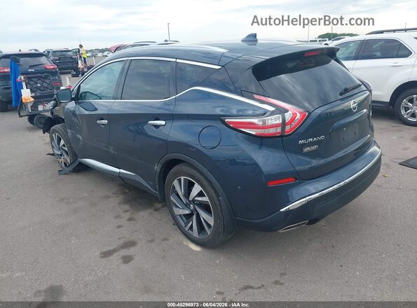 5N1AZ2MH0HN168530 2017 NISSAN MURANO Blue Rear left