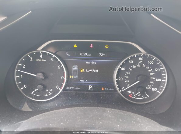 5N1AZ2MH0HN168530 2017 NISSAN MURANO Blue Rear seats view