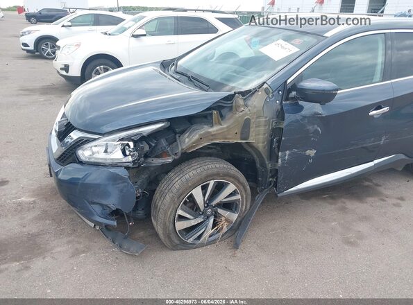 5N1AZ2MH0HN168530 2017 NISSAN MURANO Blue Front view