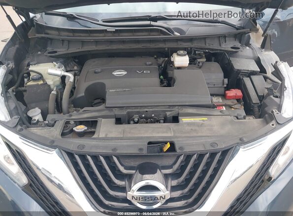 5N1AZ2MH0HN168530 2017 NISSAN MURANO Blue Rear view