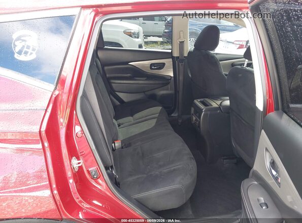 5N1AZ2MH1JN203369 2018 NISSAN MURANO Red 