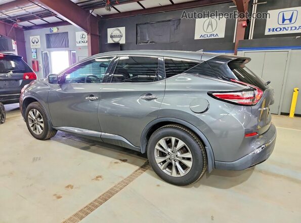 5N1AZ2MH2GN139500 2016 NISSAN MURANO Серый Задняя левая четверть