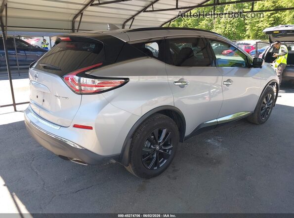 5N1AZ2MH2HN183238 2017 NISSAN MURANO Silver Rear right