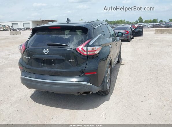 5N1AZ2MH2JN121375 2018 NISSAN MURANO Черный Задняя правая четверть