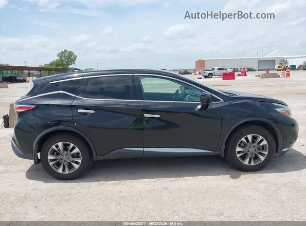 5N1AZ2MH2JN121375 2018 NISSAN MURANO Черный Вид задней части салона