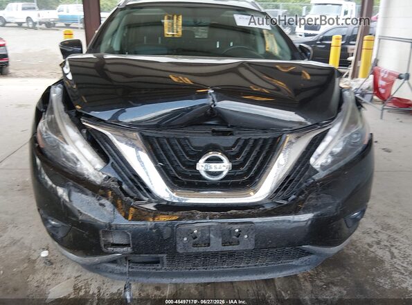 5N1AZ2MH2JN140282 2018 NISSAN MURANO Black Front view