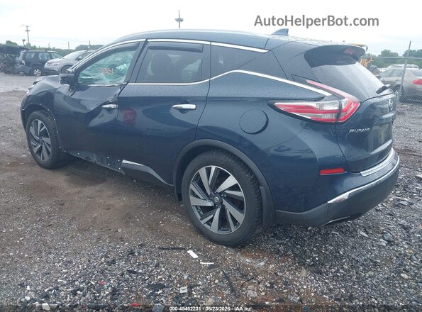 5N1AZ2MH2JN198750 2018 NISSAN MURANO Blue Հետևի ձախ