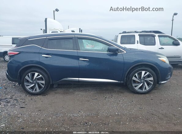 5N1AZ2MH2JN198750 2018 NISSAN MURANO Blue Սալոնի հետևի տեսք