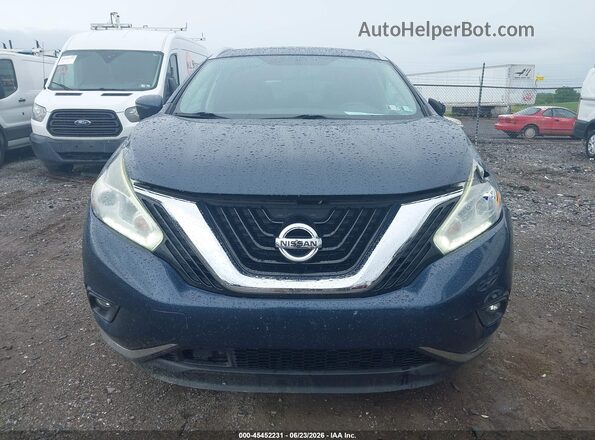 5N1AZ2MH2JN198750 2018 NISSAN MURANO Blue Սարքավորումների վահանակի տեսք