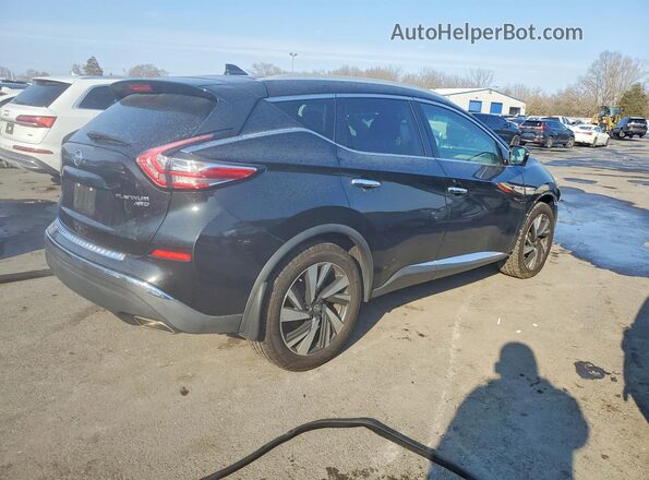 5N1AZ2MH3HN202587 2017 NISSAN MURANO Черный Задняя правая четверть
