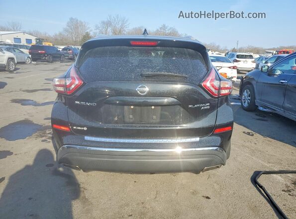5N1AZ2MH3HN202587 2017 NISSAN MURANO Черный Вид сзади