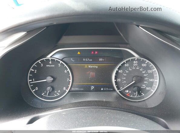 5N1AZ2MH4HN162245 2017 NISSAN MURANO Red უკანა სავარძლების ხედი