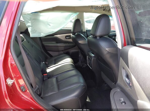 5N1AZ2MH4HN162245 2017 NISSAN MURANO Red VIN კოდის სტიკერის ხედი