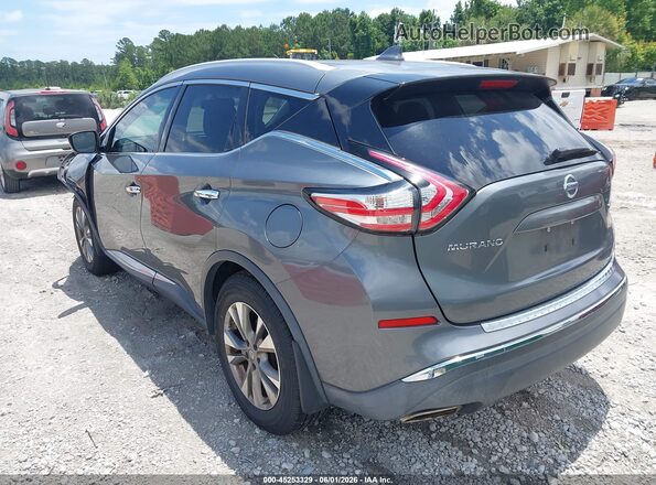 5N1AZ2MH4HN169986 2017 NISSAN MURANO Серый Задняя левая четверть