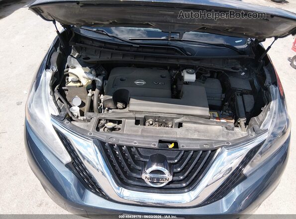 5N1AZ2MH4JN137299 2018 NISSAN MURANO Blue Հետևի տեսք