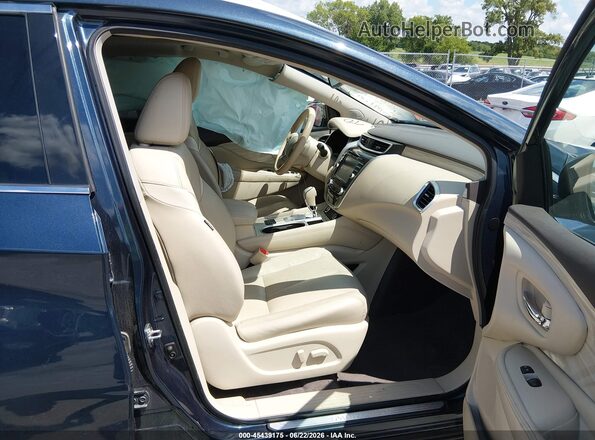 5N1AZ2MH4JN137299 2018 NISSAN MURANO Blue Սալոնի դիմացի տեսք