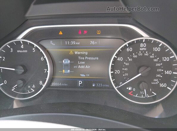 5N1AZ2MH4JN137299 2018 NISSAN MURANO Blue Հետևի նստատեղերի տեսք