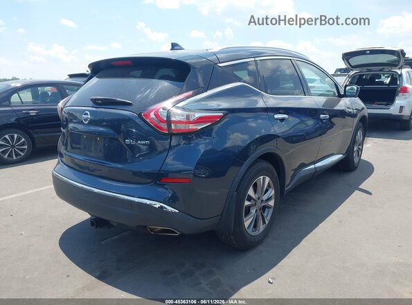 5N1AZ2MH4JN156743 2018 NISSAN MURANO Blue 