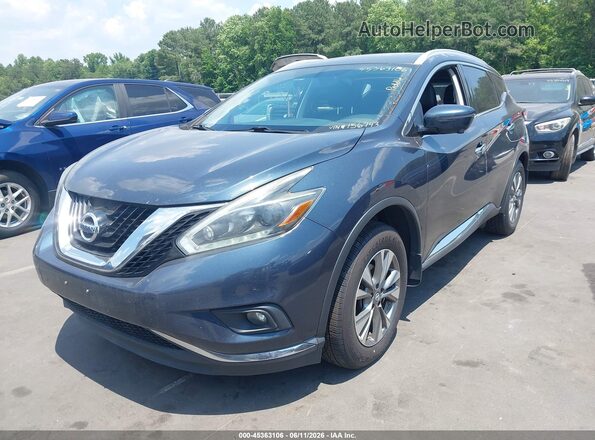 5N1AZ2MH4JN156743 2018 NISSAN MURANO Blue 