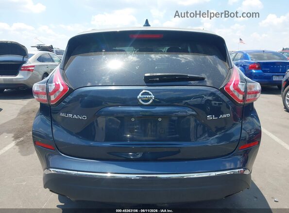 5N1AZ2MH4JN156743 2018 NISSAN MURANO Blue 