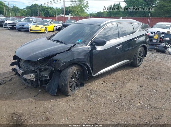 5N1AZ2MH4JN200451 2018 NISSAN MURANO Black Przód lewy