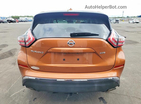 5N1AZ2MH5GN130516 2016 NISSAN MURANO Orange 