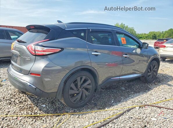 5N1AZ2MH5HN199708 2017 NISSAN MURANO Gray Trasero derecho
