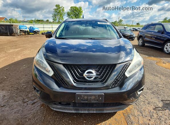 5N1AZ2MH5JN120835 2018 NISSAN MURANO Black Front view