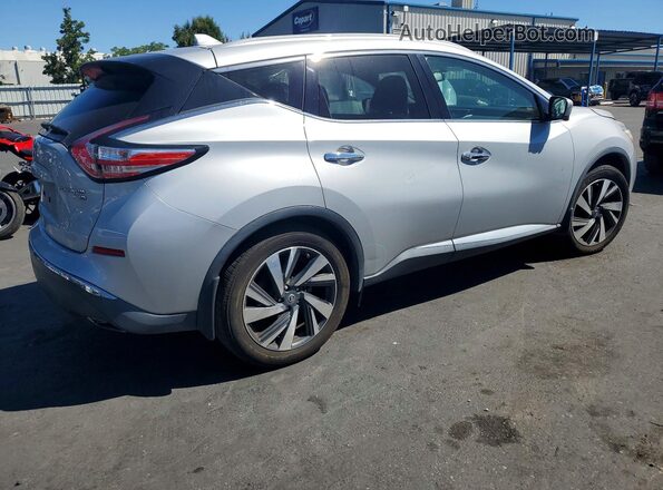 5N1AZ2MH5JN124464 2018 NISSAN MURANO Серебряный 