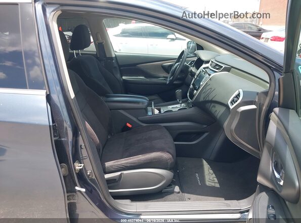 5N1AZ2MH6HN178351 2017 NISSAN MURANO Blue Widok wnętrza z przodu