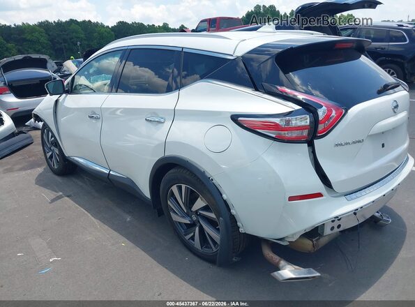 5N1AZ2MH6JN203822 2018 NISSAN MURANO White Rear left