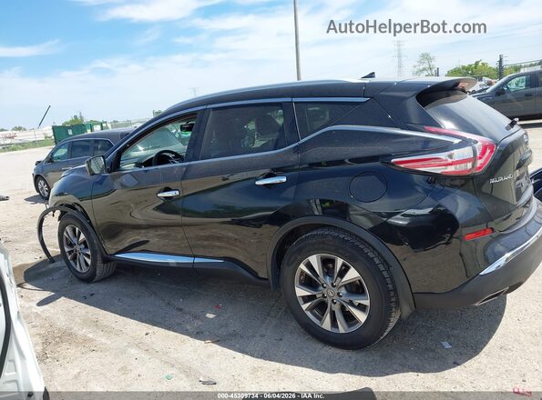 5N1AZ2MH7GN137791 2016 NISSAN MURANO Black Widok wnętrza 360 stopni