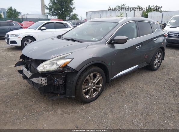 5N1AZ2MH7GN159967 2016 NISSAN MURANO Gray Front left