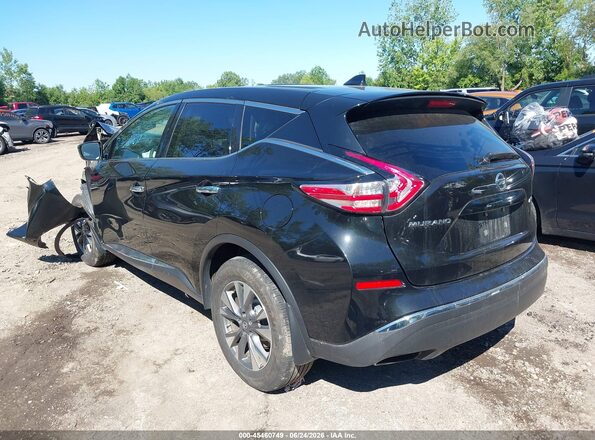 5N1AZ2MH7HN189469 2017 NISSAN MURANO Black Задня ліва чверть